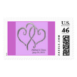 Double Heart Postage