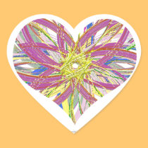 Double Heart Sticker Light stickers