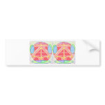 Double HEARTH: Karuna Reiki Bumper Stickers