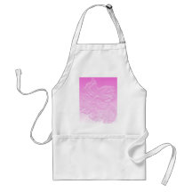 double hibiscus flower pink aprons
