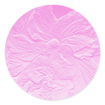 double hibiscus flower pink sticker