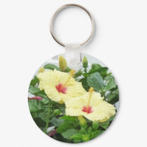 Double Hibiscus key chain keychains