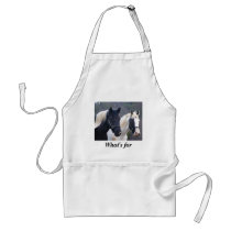 double horse apron