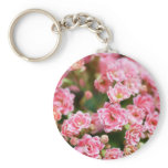 Double Kalanchoe in Pink Keychains