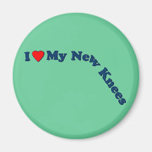 Double Knee Replacement Gifts | Get Well Magnets