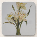 Double Narcissi cork coasters