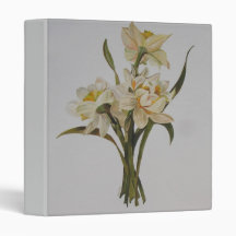 Double Narcissi Vinyl Binders