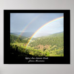 Double New Mexico Rainbow Poster
