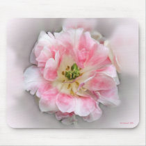 Double Pink Beauty mousepads by StarLily Double Pink Beauty mousepads