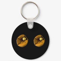 Double Play keychains by PLAY_BALL Double Play keychains