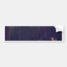Double Portrait Of Two Men By Tintoretto Jacopo (B Bumper Sticker