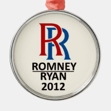 Double R: Romney / Ryan 2012 Ornaments