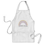 DOUBLE RAINBOW aprons