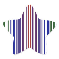Double Rainbow Barcode stickers
