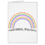DOUBLE RAINBOW cards