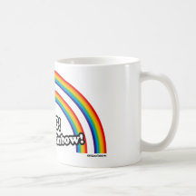 Double Rainbow Coffee Mug