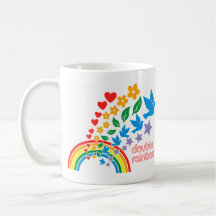 Double Rainbow Double Up Mug