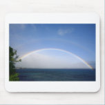 double rainbow, Maui, Hawaii mousepads