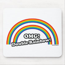 Double Rainbow Mouse Pads