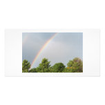Double Rainbow Photo Greeting Card