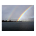 Double Rainbow Photographic Poster posters by SCRUPLES1 Double Rainbow Photographic Poster posters