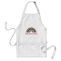 Double Rainbow. What does it mean? Aprons
