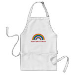Double Rainbow. What does it mean? aprons
