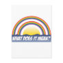 Double Rainbow What Does It Mean? Postcards