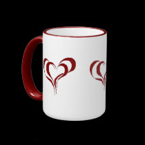 Double Red Heart's mugs