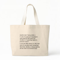 Double Reed Definition Tote Bag