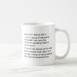 Double Reed Definition Coffee Mug