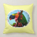 double sided australain birds pillow pillows