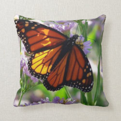 Double Sided Butterfly Pillow