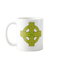 Double sided celtic cross mug, customize variety