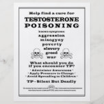 Double-sided TP Warning Personalized Flyer