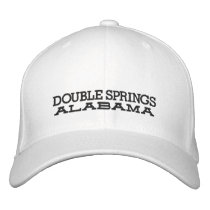 DOUBLE SPRINGS, ALABAMA HAT embroidered hats by Rep_Ya_Hood DOUBLE SPRINGS, ALABAMA HAT embroidered hats