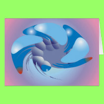Double-Tailed Red Stinger Card by cleosclassics Double-Tailed Red Stinger Card