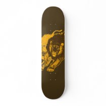 Double Tau Of The Lions Skateboard (gold) by we_the_animals Double Tau Of The Lions Skateboard (gold)