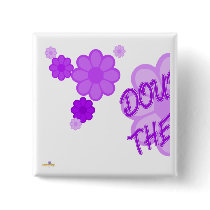 Double The Fun Purple Flowers Part 1 buttons