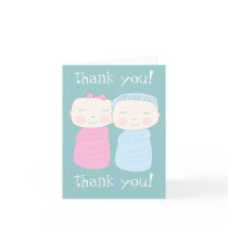 Double the Joy! Thank You Notecard
