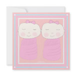Double the Joy!  Twin Girl Shower Invitation