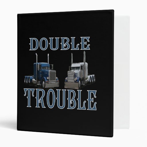 Double Trouble Binder from Zazzle.com