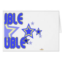 Double Trouble Blue Yellow Stars Part 2 Cards