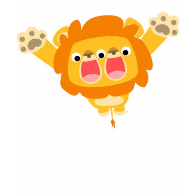 Double Trouble cute cartoon lion children t-shirt by Lioness_Graphics