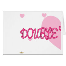 Double Trouble Pink Lt Hearts Part 1 Cards