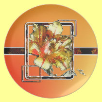 Double Tulip: Yellow and Red plates