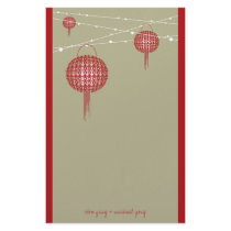 Double Xi Lantern Fairy Lights Wedding Stationery by fatfatin_red_knot Double Xi Lantern Fairy Lights Wedding Stationery
