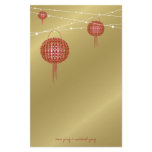 Double Xi Lantern Fairy Lights Wedding Stationery