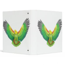 Double Yellow Headed Amazon Parrot Binder