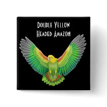 Double Yellow Headed Amazon Pin